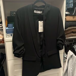 Black Zara blazer NWT